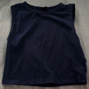 Navy Blue Shein Tank Top